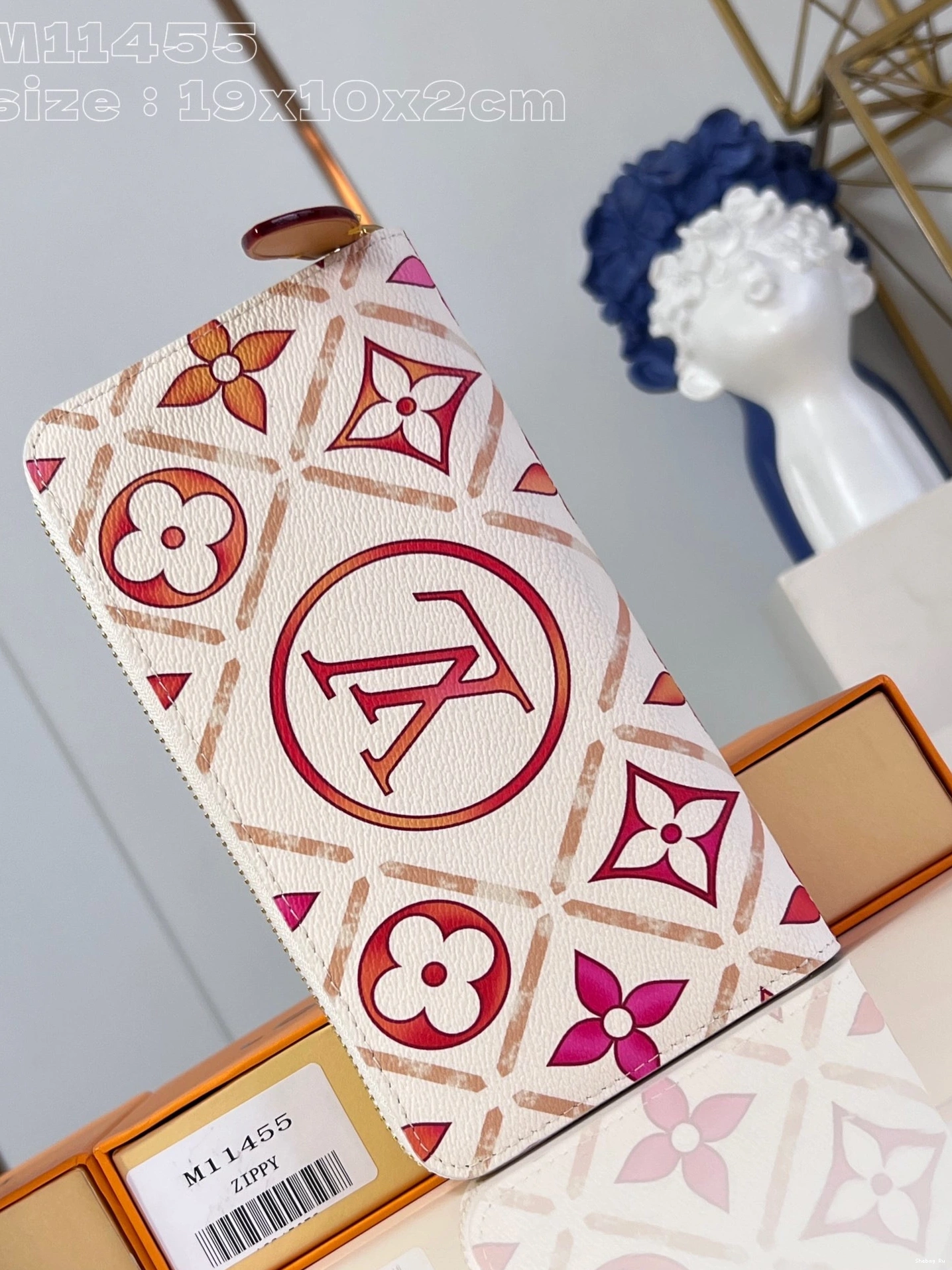 LOUIS VUITTON ZIPPY WALLET-10*20*2 cm 0820